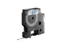 DYMO D1 - Standard Etichette - Nero su trasparente - 6mm x 7m