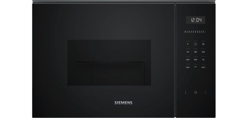 SIEMENS Micro ondes Grill Encastrable BE555LMB1, iQ500, 8 programmes automatiques