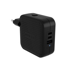 HYPER HJ1003BKWWGL chargeur d'appareils mobiles Ordinateur portable, Smartphone, Tablette Noir Secteur Charge rapide Intérieure