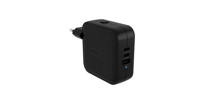 Adaptateur secteur Targus HyperJuice - GaN - USB, 2 x USB-C - 70W