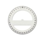 ARDA 18715 protractor Aluminium Circle