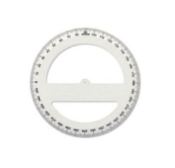ARDA 18715 protractor Aluminium Circle