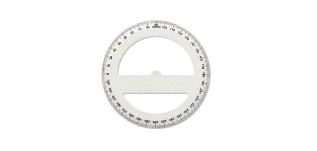 ARDA 18715 protractor Aluminium Circle