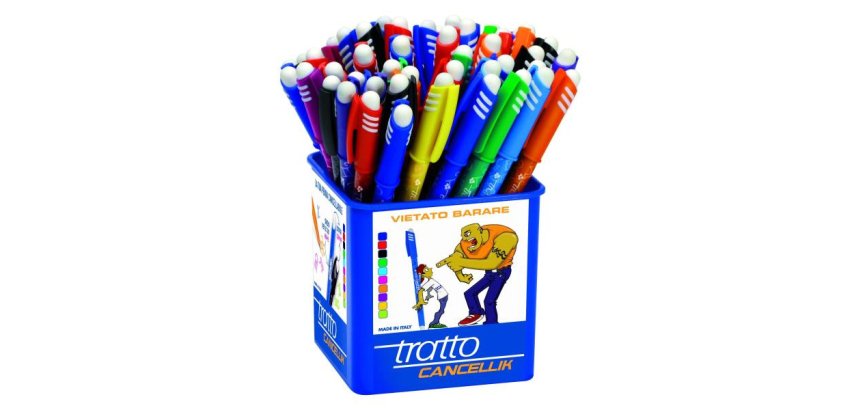 Tratto 826500 ballpoint pen Black, Blue, Green, Red 50 pc(s)