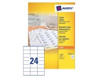 Etiquette pour photocopieur, 70 x 36 mm, blanc