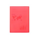 Protege-documents liderpapel 40 pochettes pp din a3        coloris rouge translucide