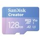 SanDisk Creator 128 Go MicroSDXC UHS-I Classe 10