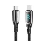 Vention Cable USB 2.0 Tipo-C 5A 100W TAYBAV/ USB Tipo-C Macho - USB Tipo-C Macho/ 1.2m/ con Pantalla