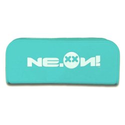 Neon 0007P pencil case Soft pencil case Silicone Light Blue