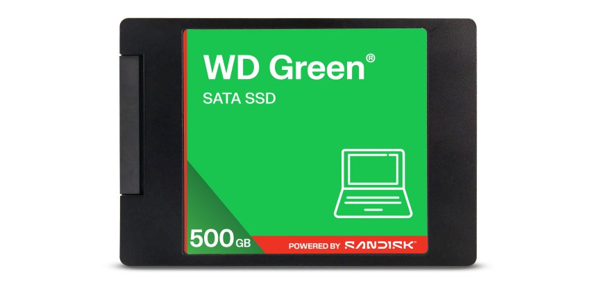 Western Digital Green WDS100T5G0A 500 Go 2.5" Série ATA III 3D NAND