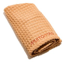 Muitomas HAIRTOWELPF asciugamano per capelli Pesca Microfibra