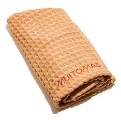 Muitomas HAIRTOWELPF asciugamano per capelli Pesca Microfibra