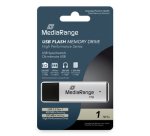 MediaRange MR1905-1 lecteur USB flash 1 To USB Type-A 3.2 Gen 1 (3.1 Gen 1) Noir, Argent