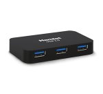 Hamlet Hub Usb 3.0 a 4 porte 5 Gbps con alimentatore