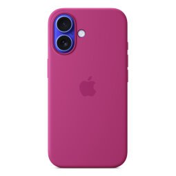 Apple Funda de silicona con MagSafe para el iPhone 16 - Fucsia