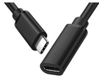 DLH DY-TU3856 câble USB USB 3.2 Gen 1 (3.1 Gen 1) 2 m USB C 5 Gbit/s Noir