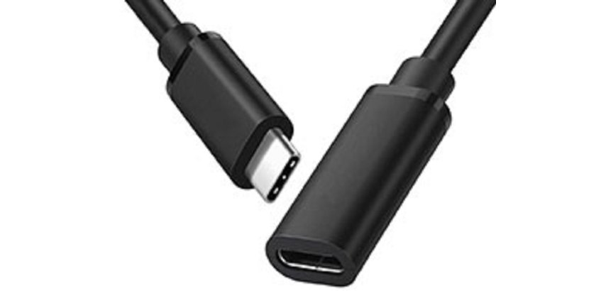 DLH DY-TU3856 câble USB USB 3.2 Gen 1 (3.1 Gen 1) 2 m USB C 5 Gbit/s Noir