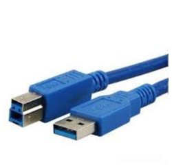 MediaRange MRCS149 câble USB USB 3.2 Gen 1 (3.1 Gen 1) 3 m USB A USB B Bleu