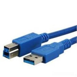Câble usb a-b 3.0 relie pc à imprimante scanner disque dur externe longueur câble 3m