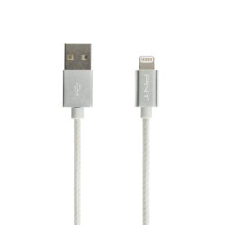Câble tressé USB 2.0 vers Lightnin 1,20M GR CL C-UA-LN-S01-04