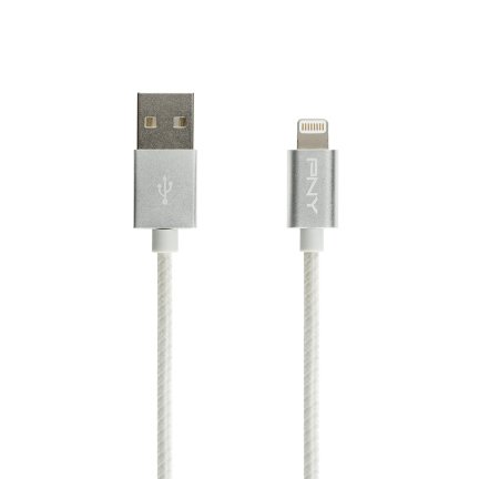 Câble tressé USB 2.0 vers Lightnin 1,20M GR CL C-UA-LN-S01-04