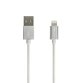 Câble tressé USB 2.0 vers Lightnin 1,20M GR CL C-UA-LN-S01-04