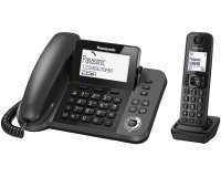 Panasonic KX-TGF310 Teléfono DECT Identificador de llamadas Negro
