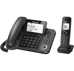 Panasonic KX-TGF310 Teléfono DECT Identificador de llamadas Negro