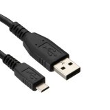 DLH CABLE USB-A VERS MICRO USB NOIR 1M