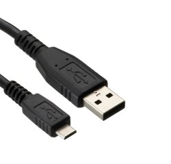 DLH Cable USB-A vers micro USB noir 1m