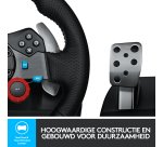 Logitech G 941-000112 game controller Zwart USB Stuurwiel + pedalen Analoog PC, PlayStation 4, PlayStation 5, Playstation 3