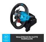 Logitech G 941-000112 game controller Zwart USB Stuurwiel + pedalen Analoog PC, PlayStation 4, PlayStation 5, Playstation 3