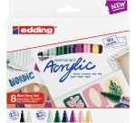 Marqueur edding start easy nordic pochette 8 unites