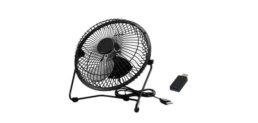 DLH DY-VE5121 ventilateur Noir