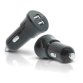 Mobilis Car Charger 2 USB Universel Noir Allume-cigare Auto