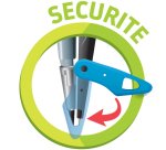 Boîte de compas Stop System, 3 pièces, présentoir 10