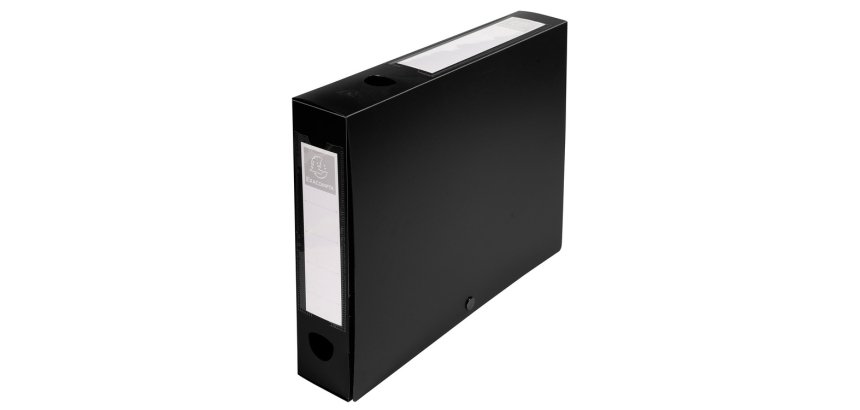 Cartella portaprogetti con bottone dorso 60mm polipropilene Opak - A4