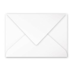 Enveloppe clairefontaine pollen 114x162mm 120g coloris blanc étui 20 unités