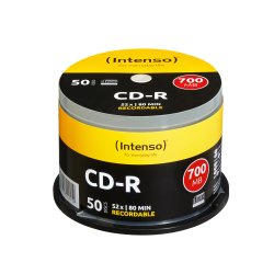 Intenso CD-R 700MB 52x 50 pieza(s)