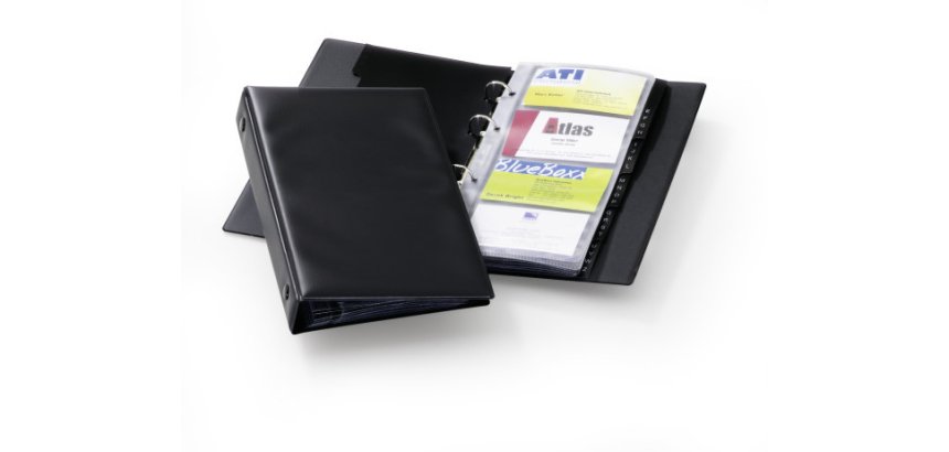 Classeur à anneaux VISIFIX economy, noir