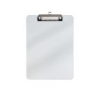 Porte-bloc en plastique, A4,  avec pince