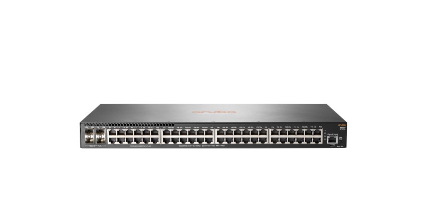 HPE Aruba Networking Aruba 2930F 48G 4SFP+ Géré L3 Gigabit Ethernet (10/100/1000) 1U Gris