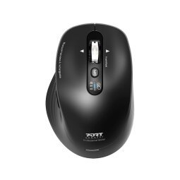 Port Designs 910202 souris Bureau Droitier RF sans fil + Bluetooth Optique 3200 DPI