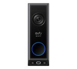 Eufy Security Video Doorbell E340, cámara doble con sistema de control de entregas, 2K Full HD y visión nocturna a color, por cable o con batería, timbre inalámbrico, almacenamiento local ampliable hasta 128 GB, sin cuotas mensuales