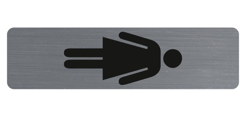 Plaque de signalisation 'Dame'