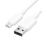 Vention LAMWH cable de conector Lightning 2 m Blanco