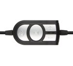 Hamlet HHEADMUS-C cuffia e auricolare Cablato A Padiglione Musica e Chiamate USB tipo-C Nero