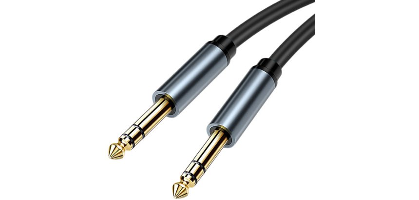 DLH DY-TU4886B câble audio 2 m 6,35 mm Noir
