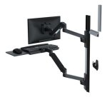 Ergotron LX Pro Series 45-696-292 support d'écran plat pour bureau 86,4 cm (34") Mur Noir