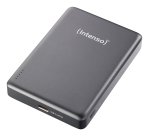 Intenso MW10000 Magnetic Power Bank 10000 mAh – MagSafe Compatible, 15W Wireless Charging, 20W USB-C PD, For iPhone & Android – Tested in Germany – Grey